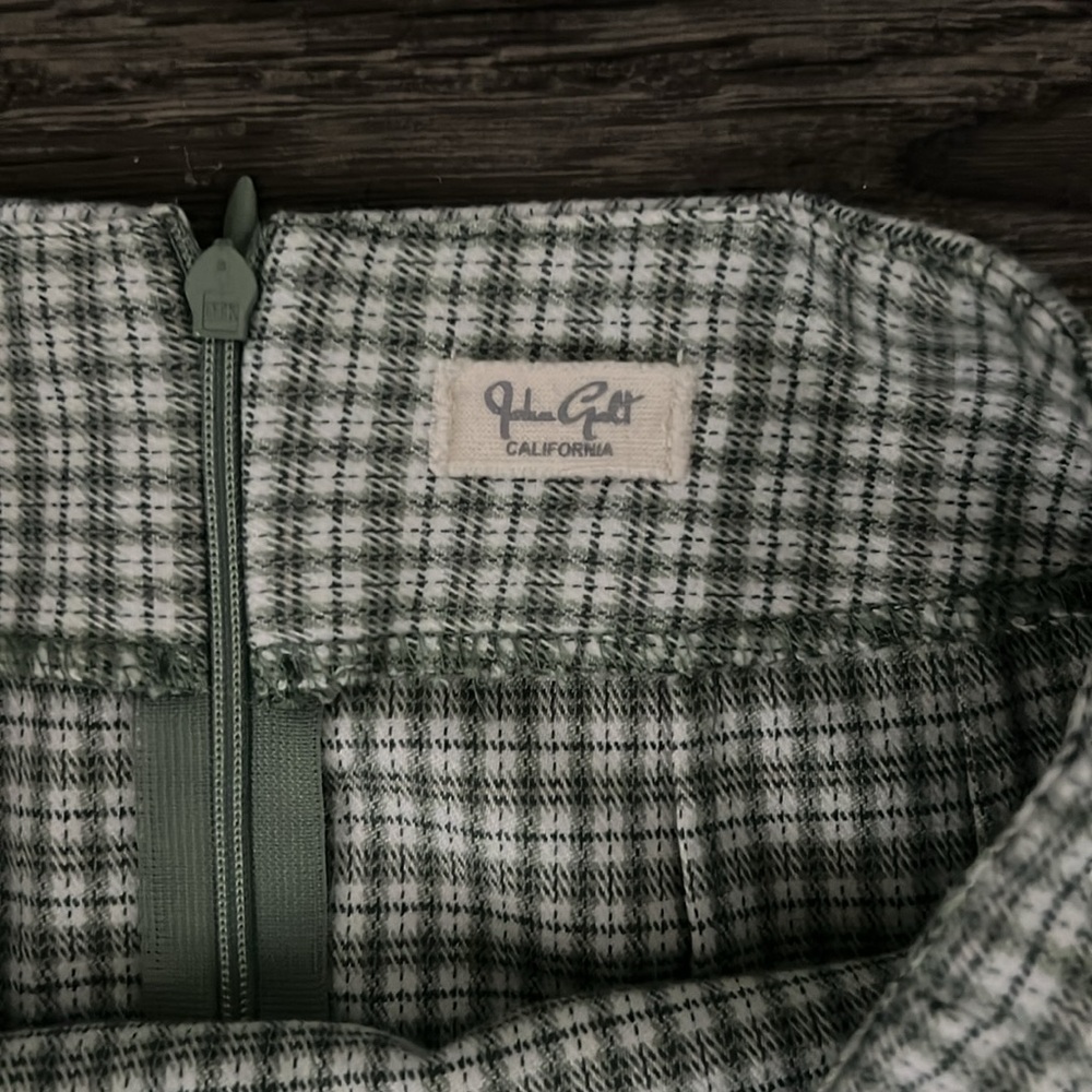 John Galt California Plaid Skirt